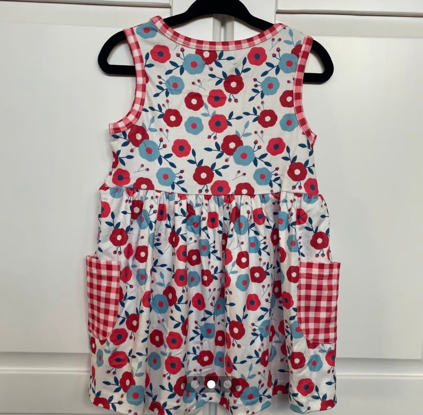 Pretty Patriotic girls dress